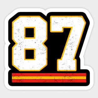 Number 87 Kansas City - Travis Kelce Sticker